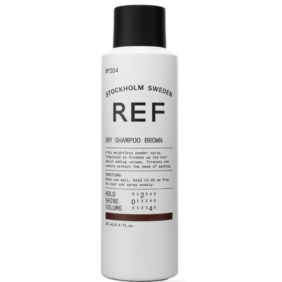 REF Dry Shampoo Brown 204 - 200ml