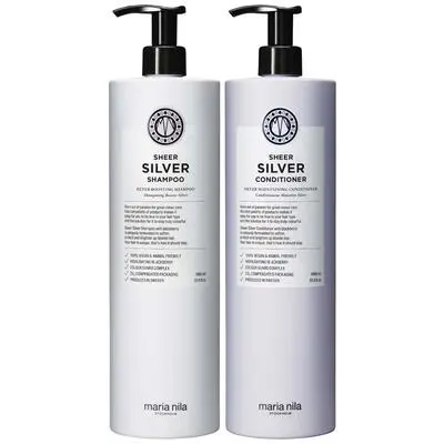 Maria Nila Sheer Silver Duo 1000ml