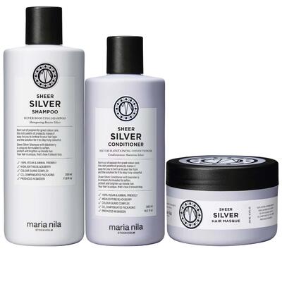 Maria Nila Sheer Silver Trio