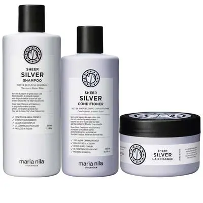 Maria Nila Sheer Silver Trio