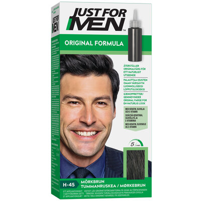 Just For Men Hårfärg Mörkbrun
