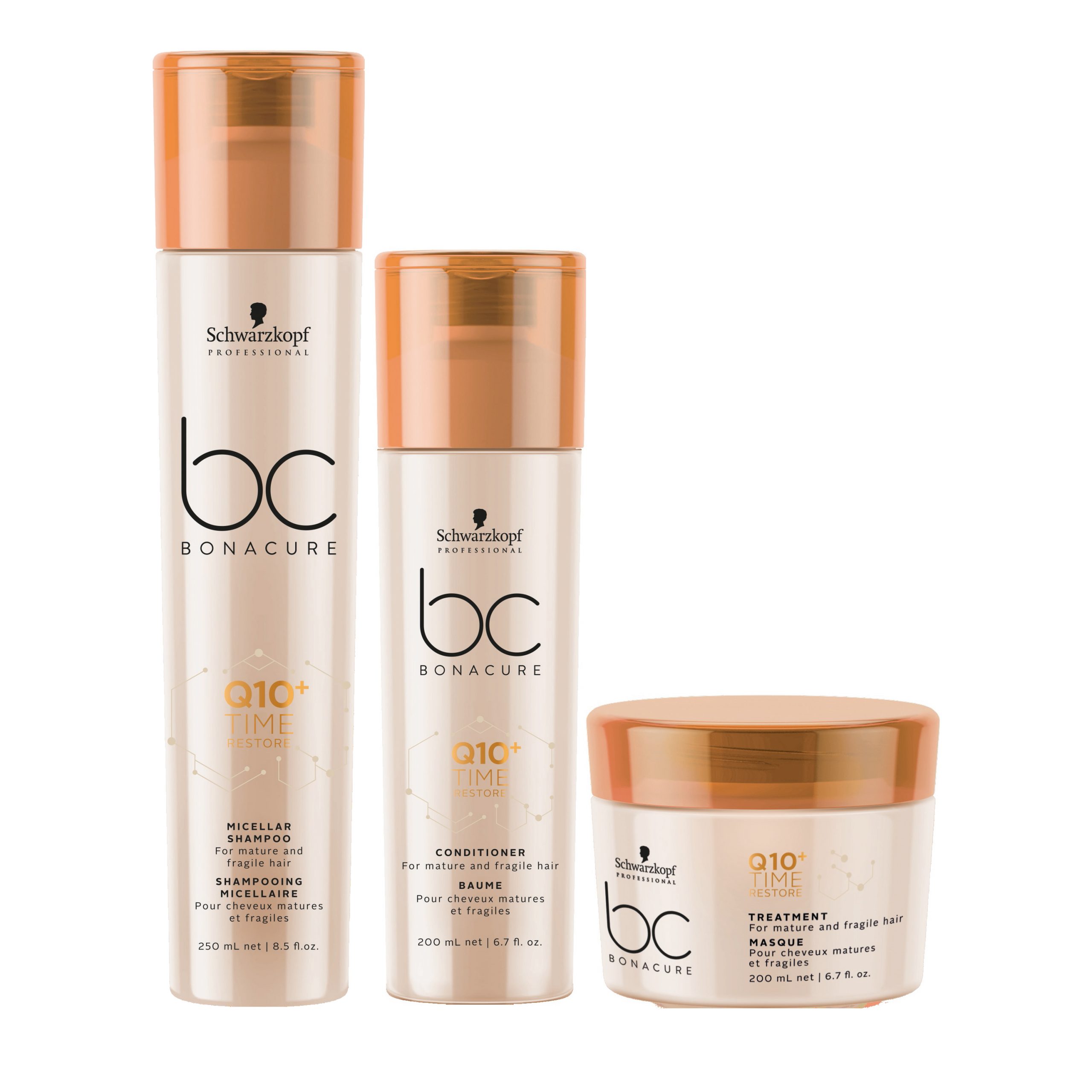 Schwarzkopf Professional BC Bonacure Q10 Time Restore Trio Ladies