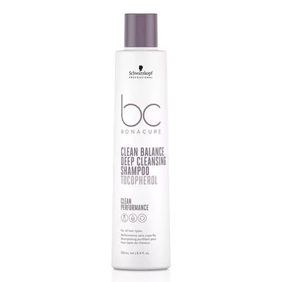 Schwarzkopf BC Bonacure Clean Balance Deep Cleansing Shampoo Tocopherol 250ml