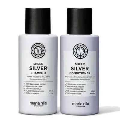 Maria Nila Sheer Silver Duo 100ml