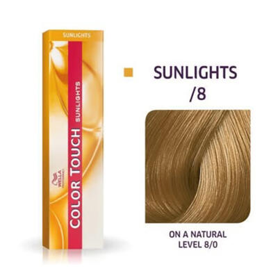 Wella Professionals Color Touch Sunlights /8 60ml - Professionell Use